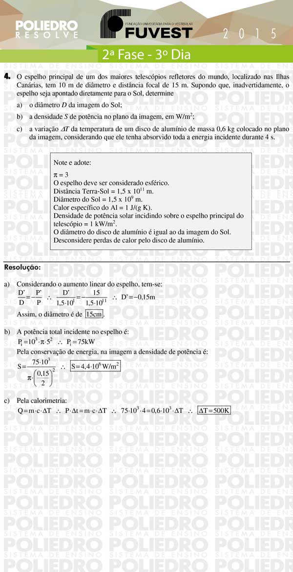 Dissertação 4 - 2ª Fase 3º Dia - FUVEST 2015