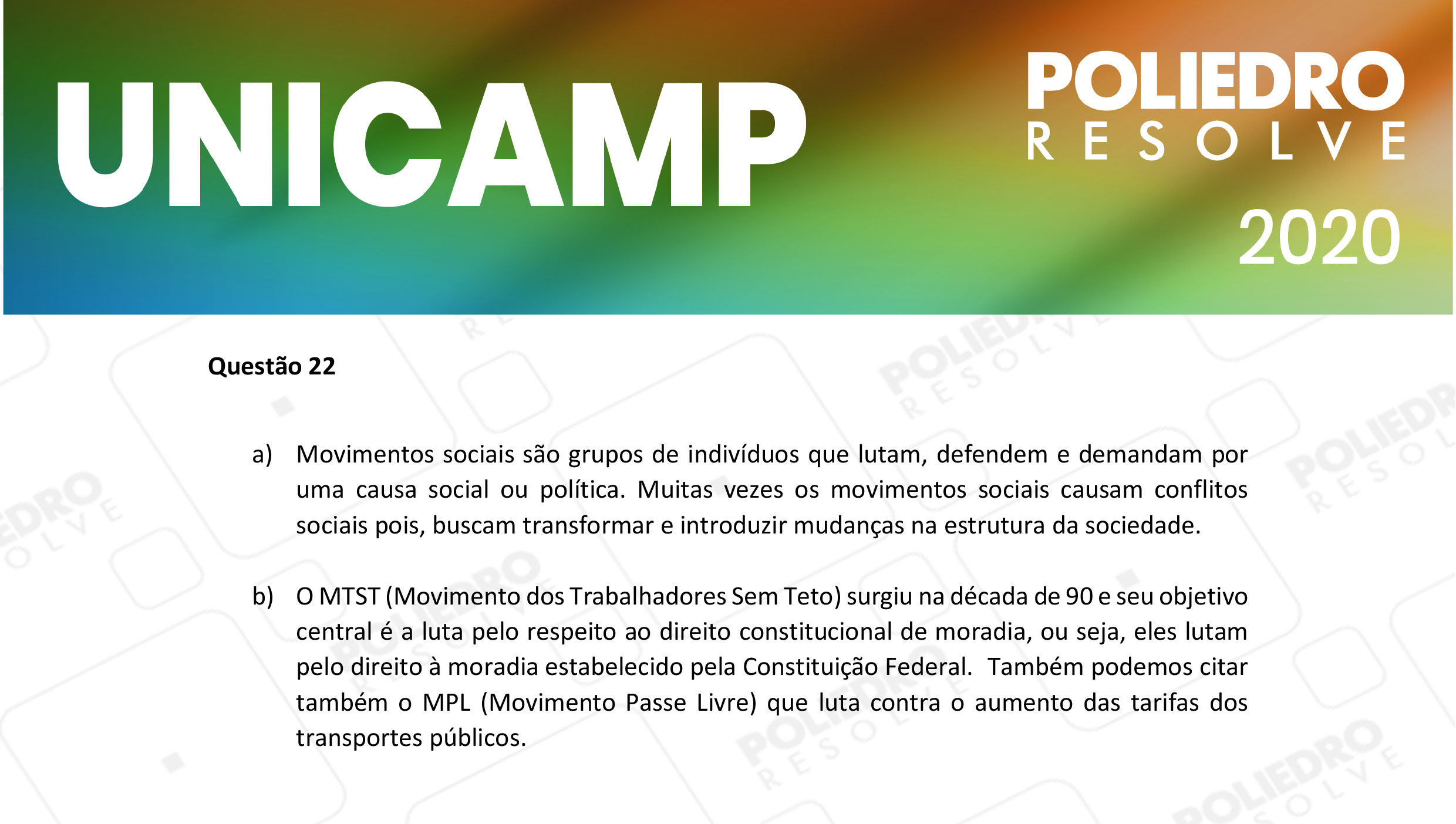 Dissertação 22 - 2ª Fase - 2º Dia - UNICAMP 2020