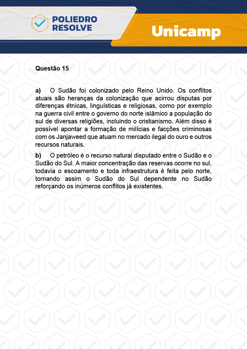 Dissertação 15 - 2ª Fase - 2º Dia - UNICAMP 2024