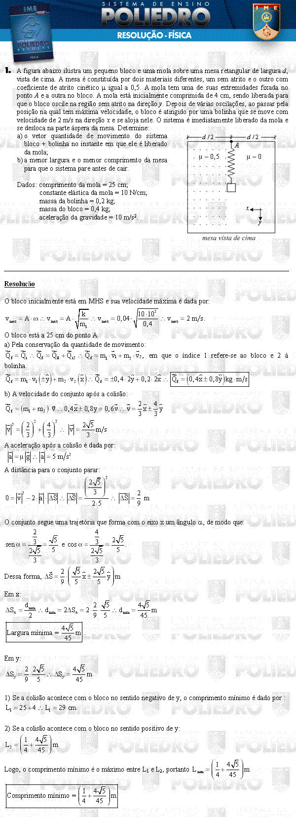 Dissertação 1 - Física - IME 2008