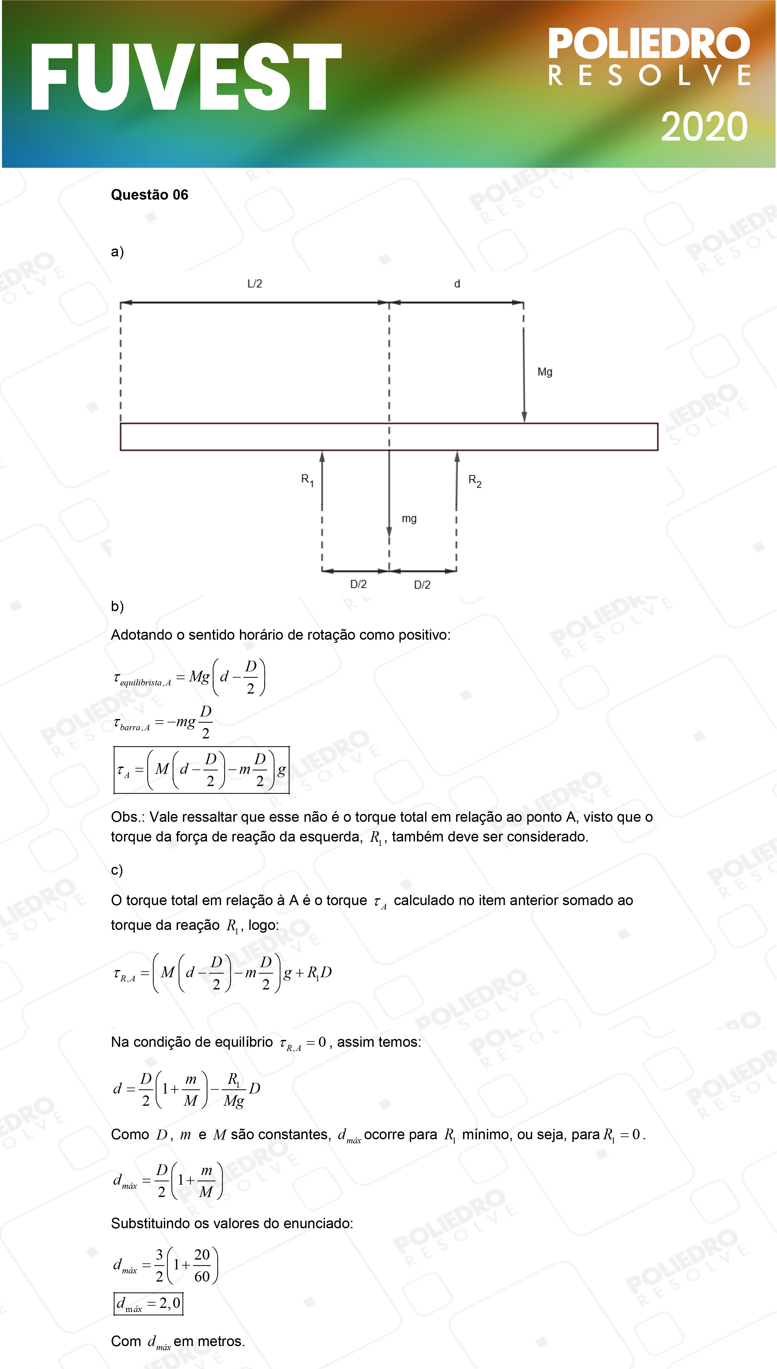 Dissertação 6 - 2ª Fase - 2º Dia - FUVEST 2020