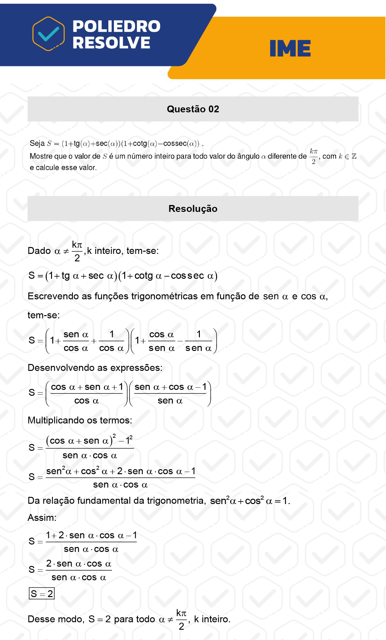 Dissertação 2 - 2ª Fase - Matemática - IME 2023