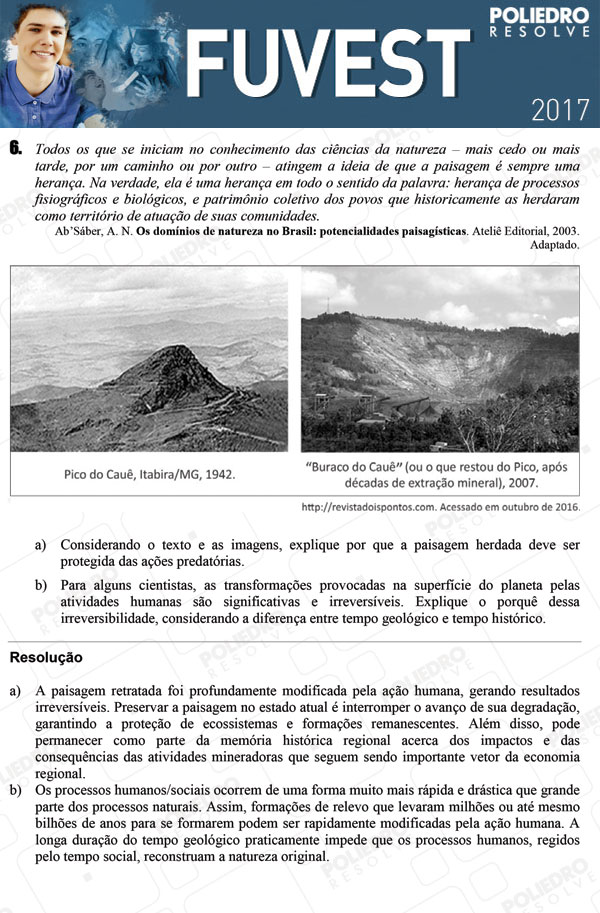 Dissertação 6 - 2ª Fase - 3º Dia - FUVEST 2017