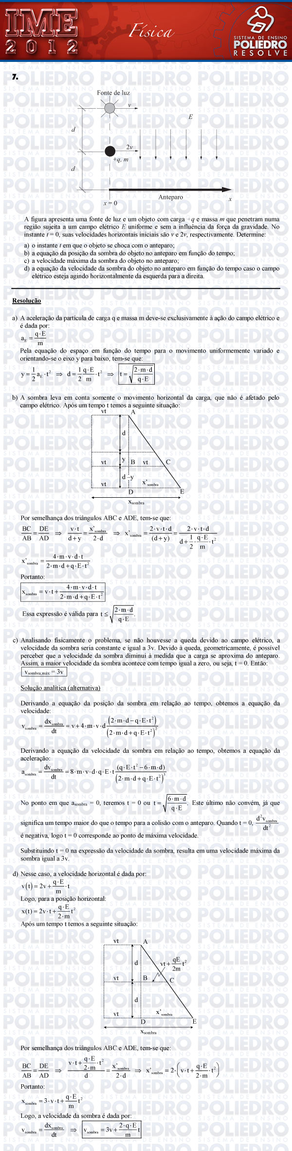 Dissertação 7 - Física - IME 2012