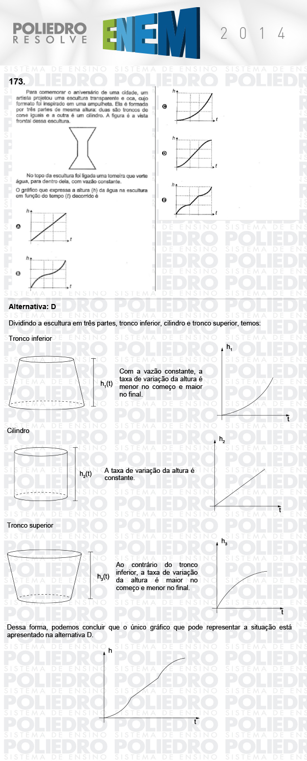 Questão 173 - Domingo (Prova Cinza) - ENEM 2014