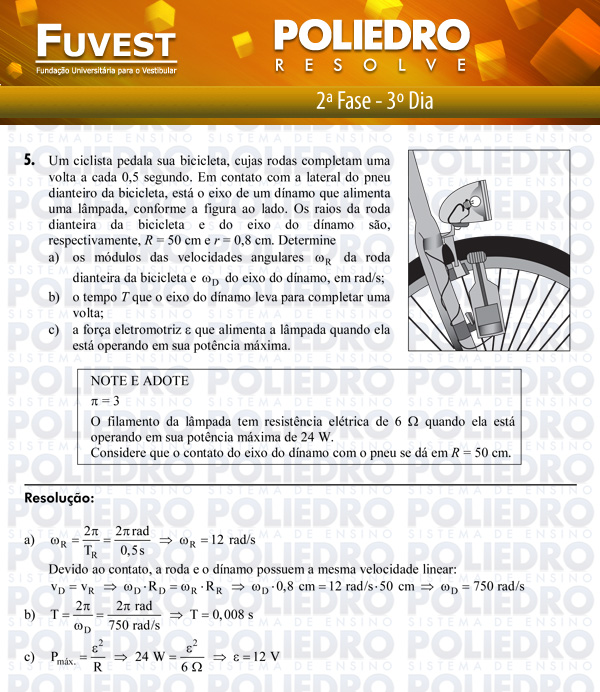 Dissertação 5 - 2ª Fase 3º Dia - FUVEST 2012