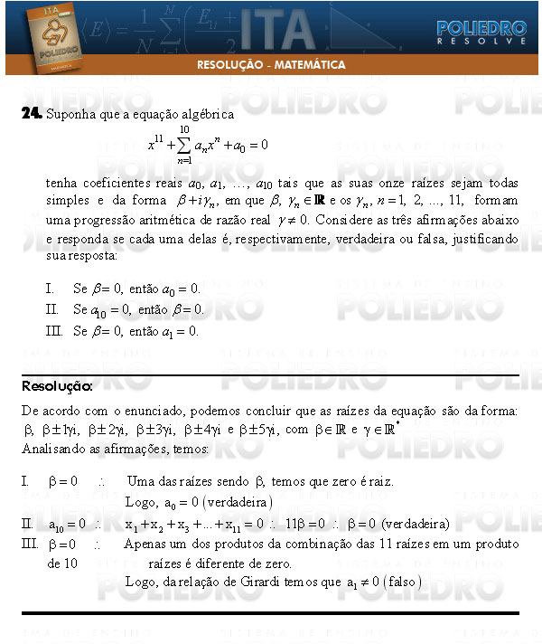 Dissertação 24 - Matemática - ITA 2009