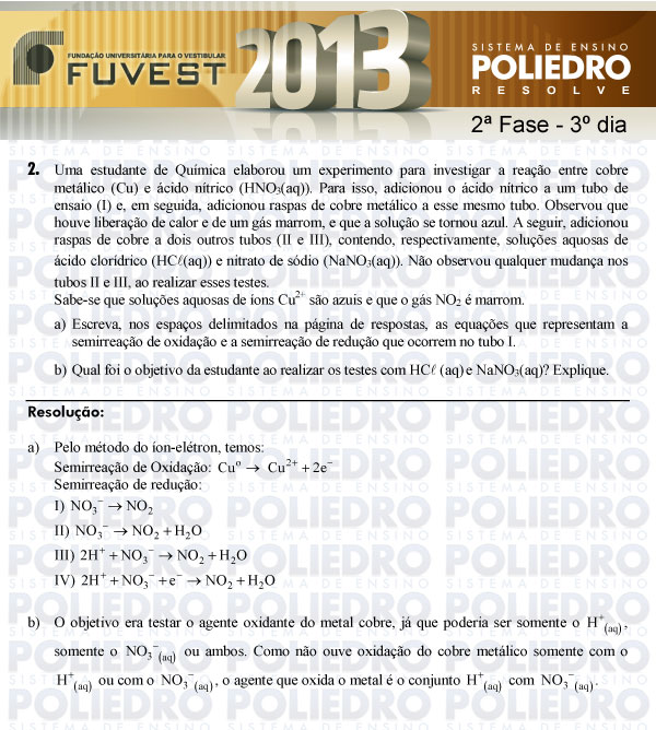 Dissertação 2 - 2ª Fase 3º Dia - FUVEST 2013