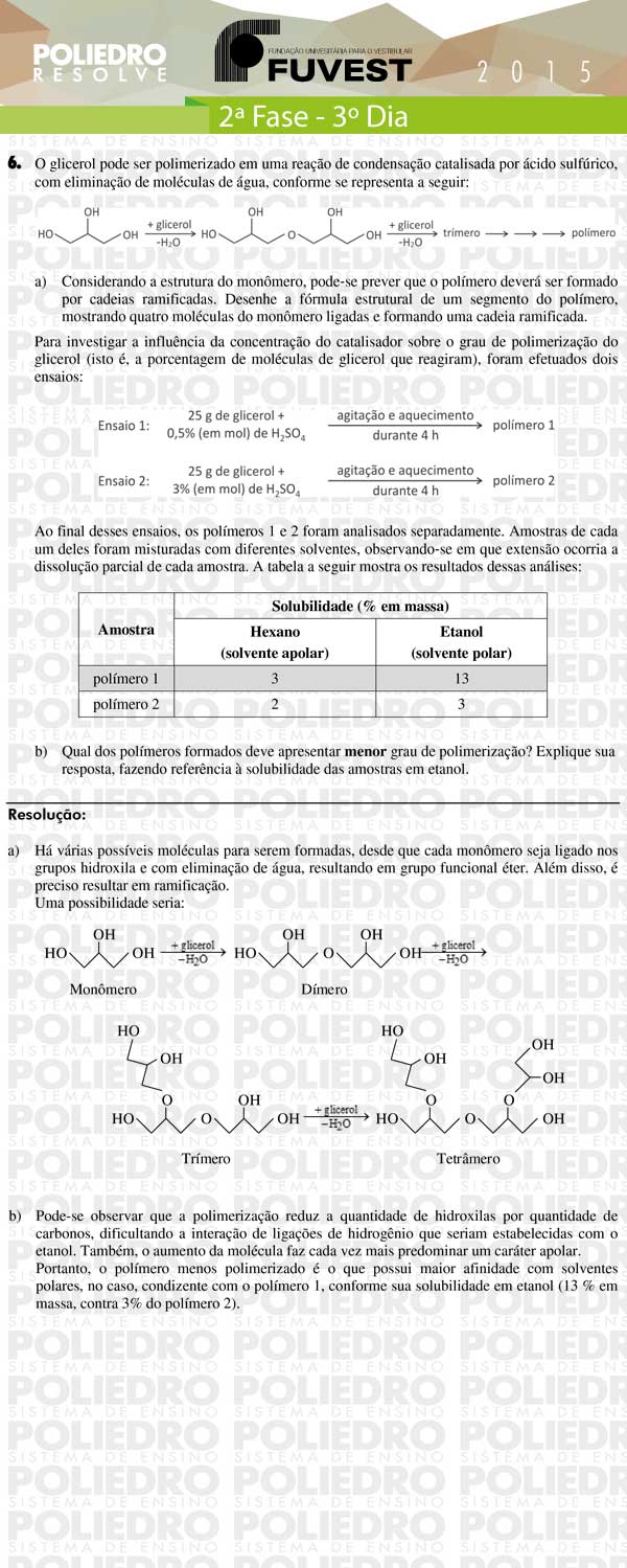 Dissertação 6 - 2ª Fase 3º Dia - FUVEST 2015