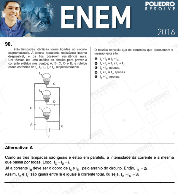 Questão 90 - 1º Dia (PROVA ROSA) - ENEM 2016