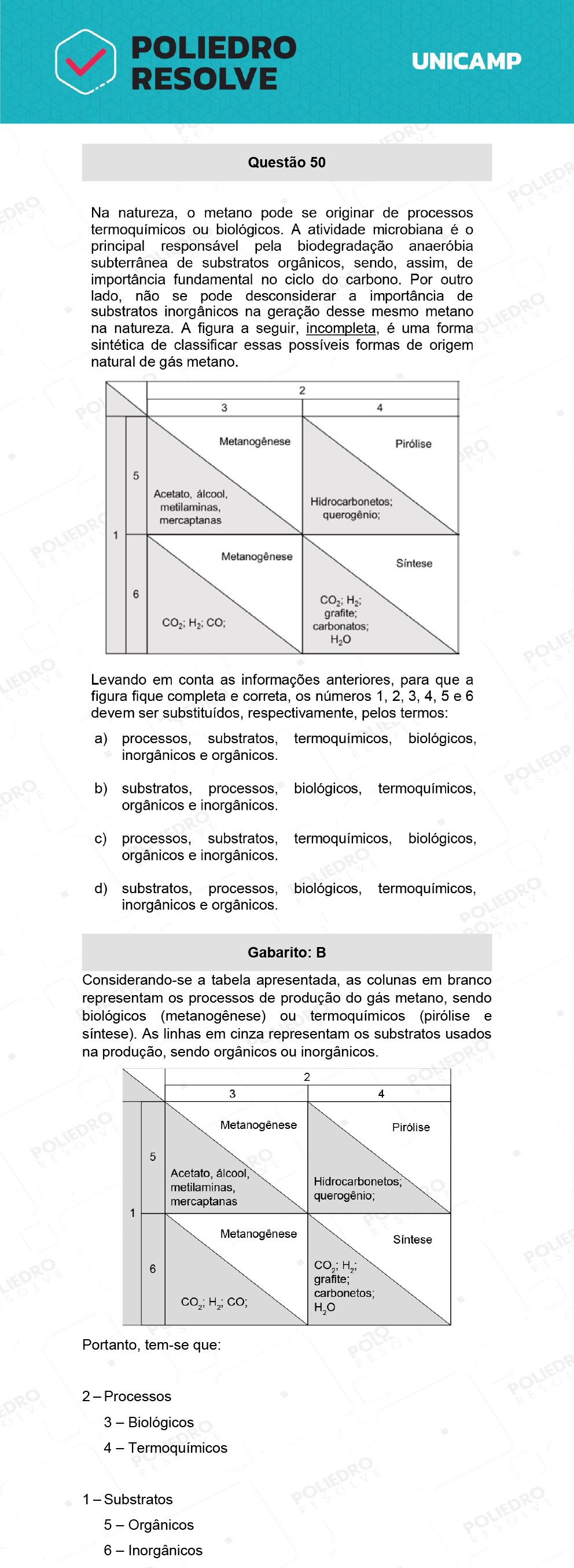 Questão 50 - 1ª Fase - 1º Dia - T e Y - UNICAMP 2022