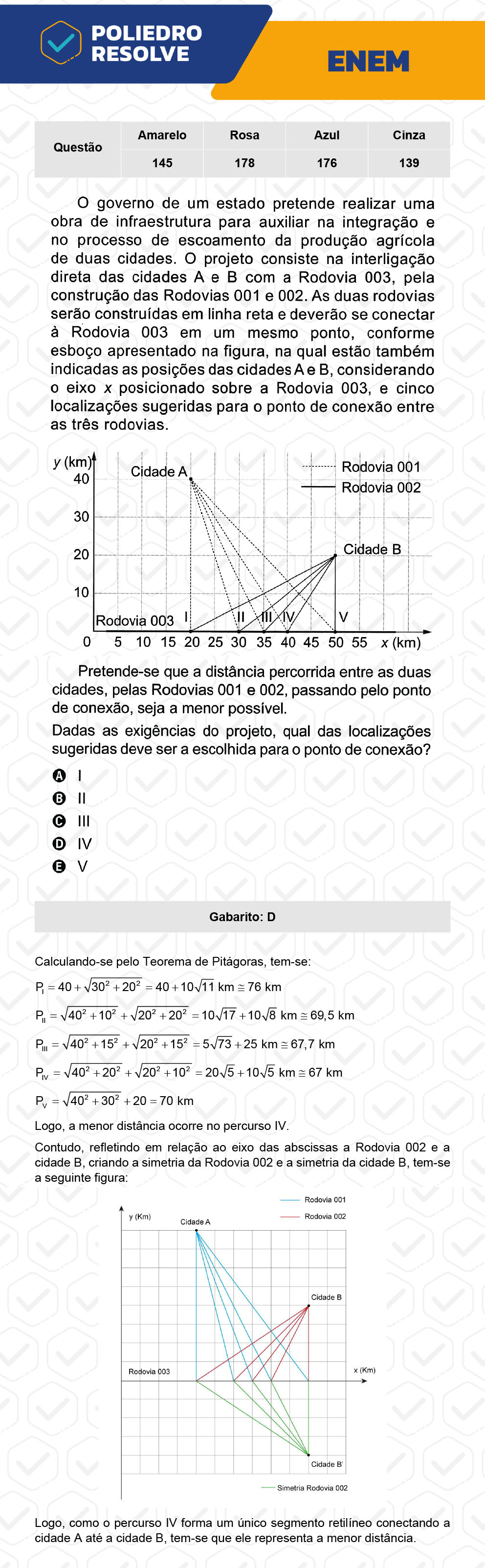 Questão 176 - 2º Dia - Prova Azul - ENEM 2022