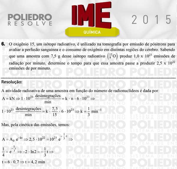 Dissertação 6 - Química - IME 2015