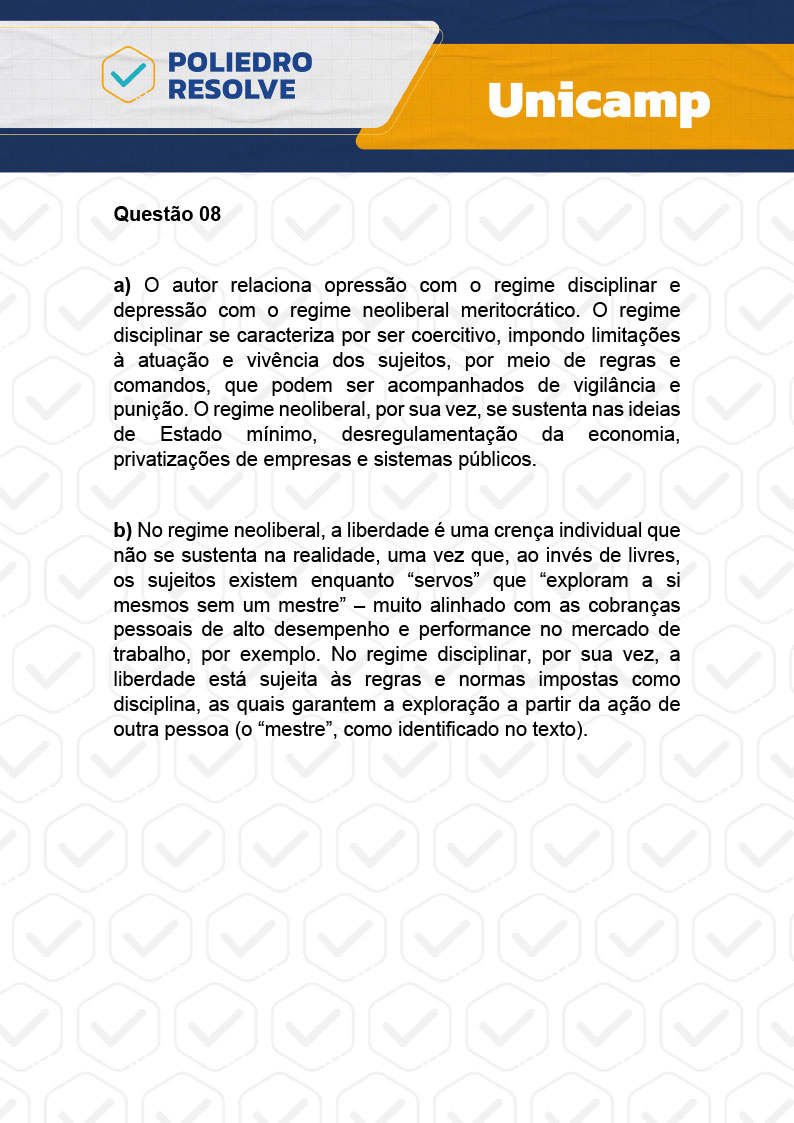 Dissertação 8 - 2ª Fase - 1º Dia - UNICAMP 2024