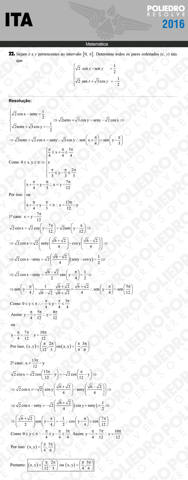 Dissertação 22 - Matemática - ITA 2016