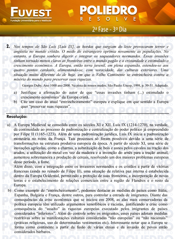 Dissertação 2 - 2ª Fase 3º Dia - FUVEST 2012