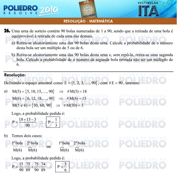 Dissertação 26 - Matemática - ITA 2010