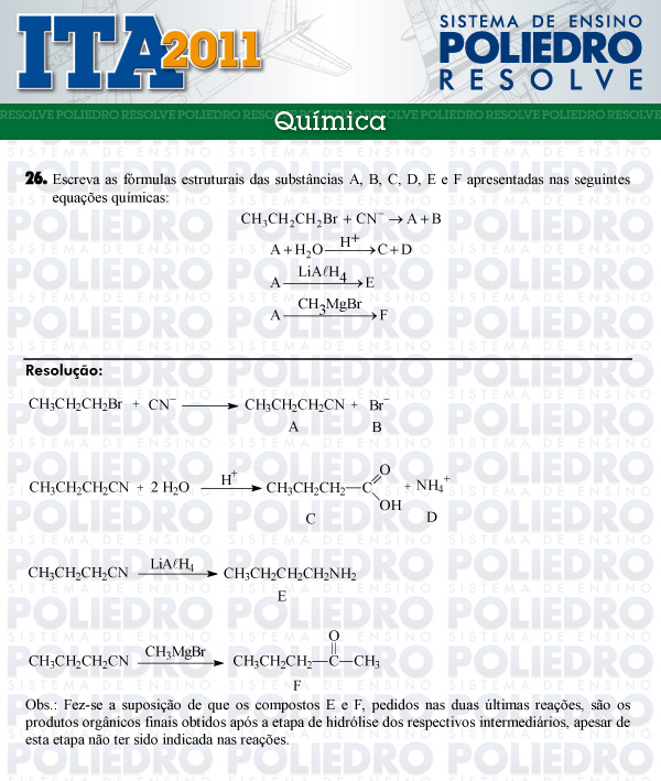 Dissertação 26 - Química - ITA 2011