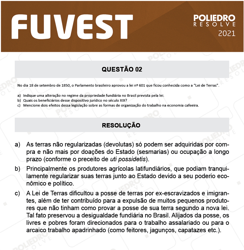 Dissertação 2 - 2ª Fase - 2º Dia - FUVEST 2021