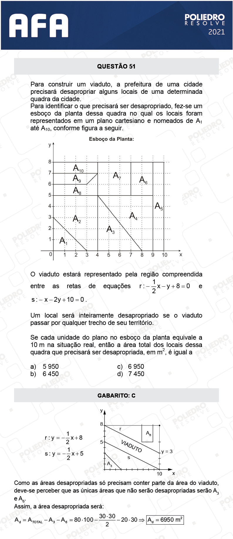 Questão 51 - Prova Modelo A - AFA 2021