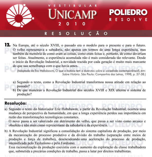 Dissertação 12 - 1ª Fase - UNICAMP 2010