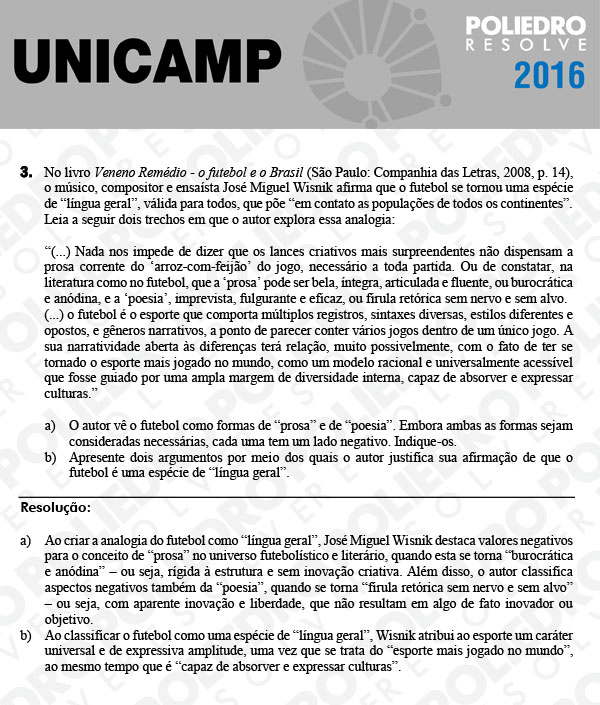 Dissertação 3 - 2ª Fase 1º Dia - UNICAMP 2016