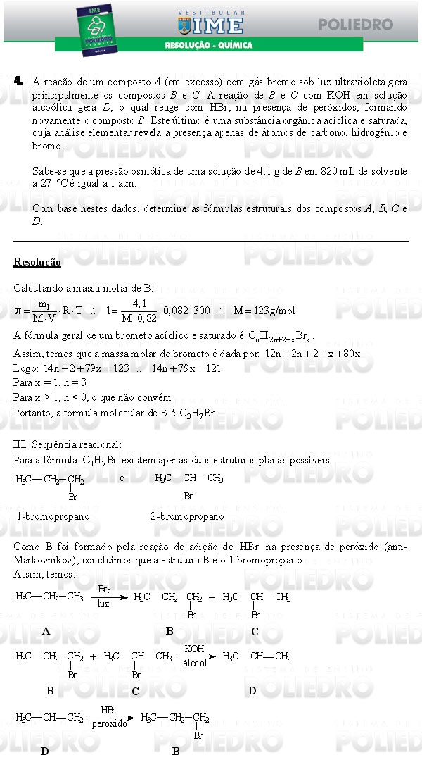 Dissertação 4 - Química - IME 2009