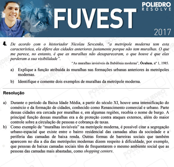 Dissertação 4 - 2ª Fase - 3º Dia - FUVEST 2017