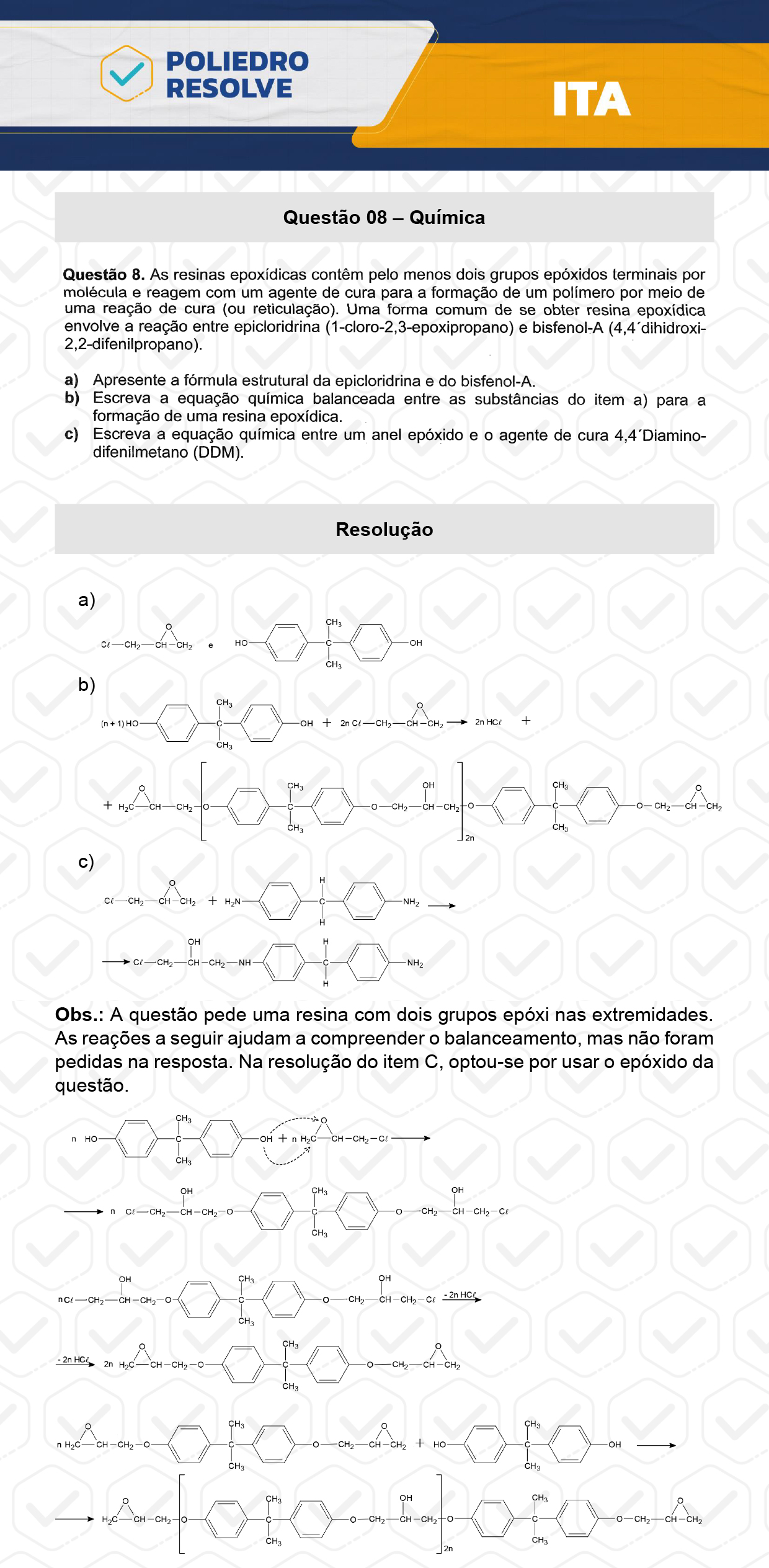 Dissertação 8 - 2ª Fase - 1º Dia - ITA 2024