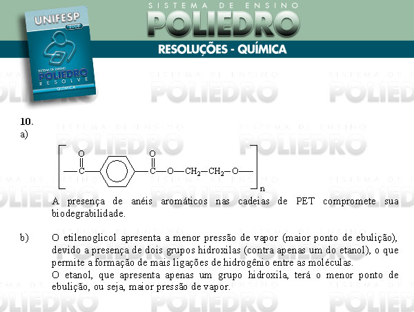 Dissertação 10 - Conhecimentos Específicos - UNIFESP 2008