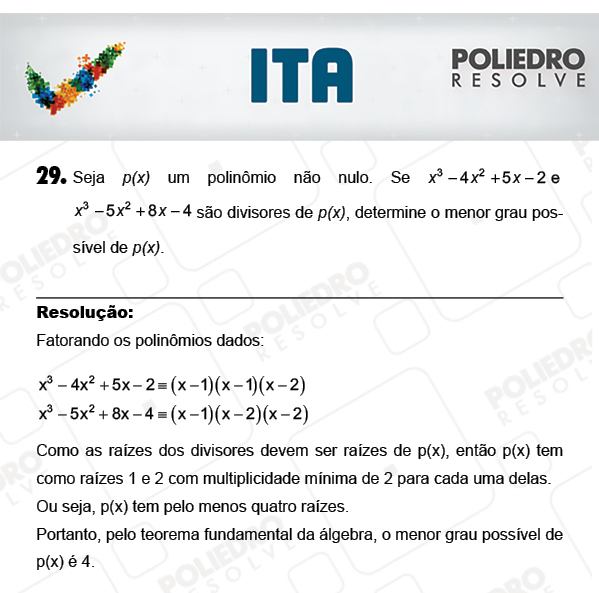 Dissertação 29 - Matemática - ITA 2018