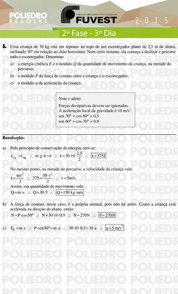 Dissertação 5 - 2ª Fase 3º Dia - FUVEST 2015