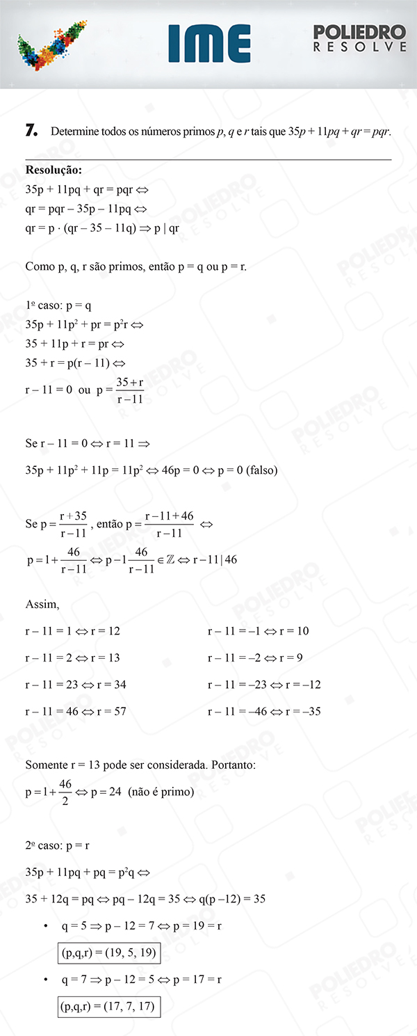 Dissertação 7 - Matemática - IME 2018