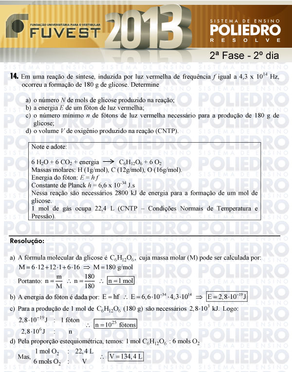 Dissertação 14 - 2ª Fase 2º Dia - FUVEST 2013