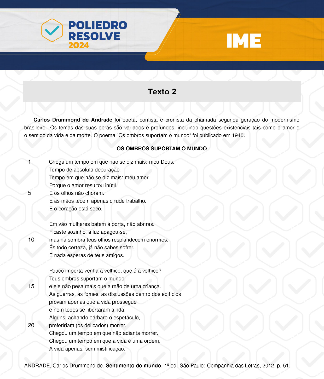 Texto 22 - 2ª Fase - 4º Dia - IME 2024