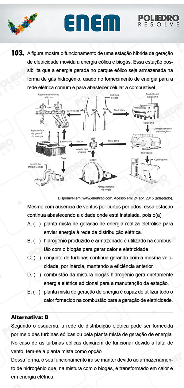 Questão 103 - 2º Dia (PROVA AMARELA) - ENEM 2017