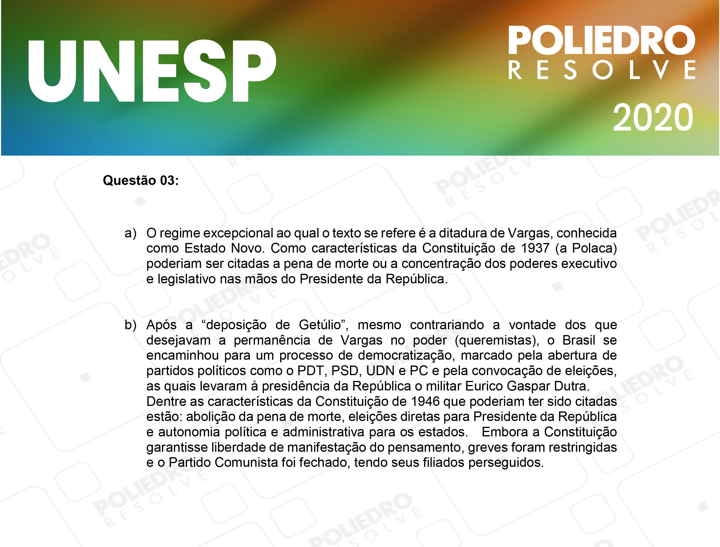 Dissertação 3 - 2ª Fase - 1º Dia - UNESP 2020