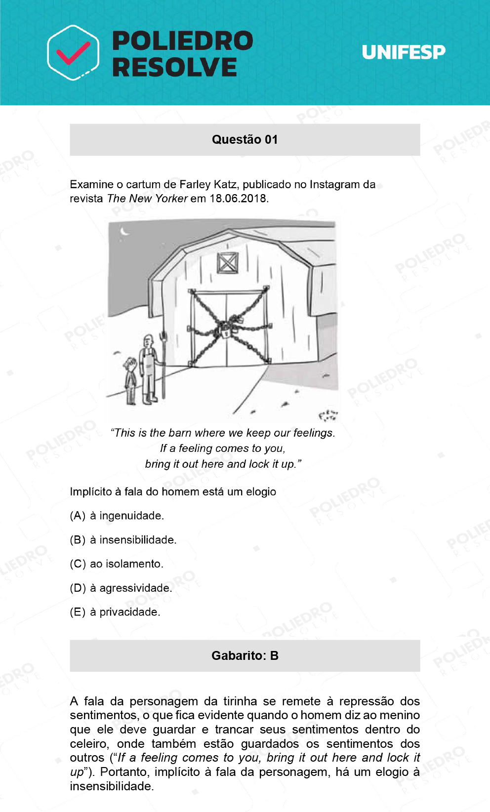 Questão 1 - 1º Dia - 20/01/22 - UNIFESP 2022