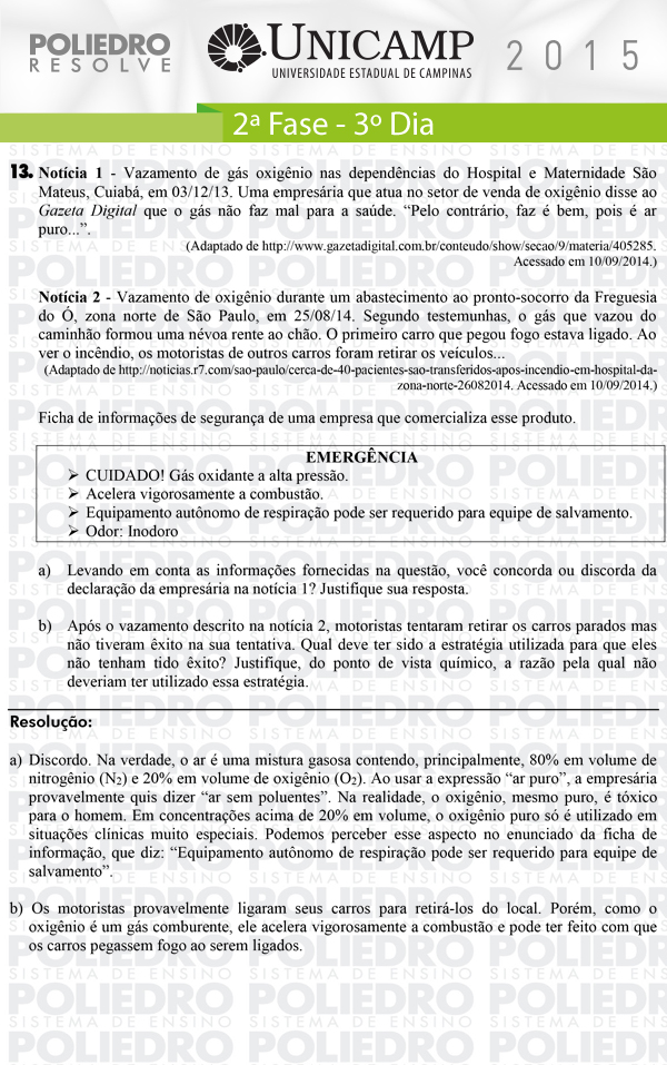 Dissertação 13 - 2ª Fase 3º Dia - UNICAMP 2015