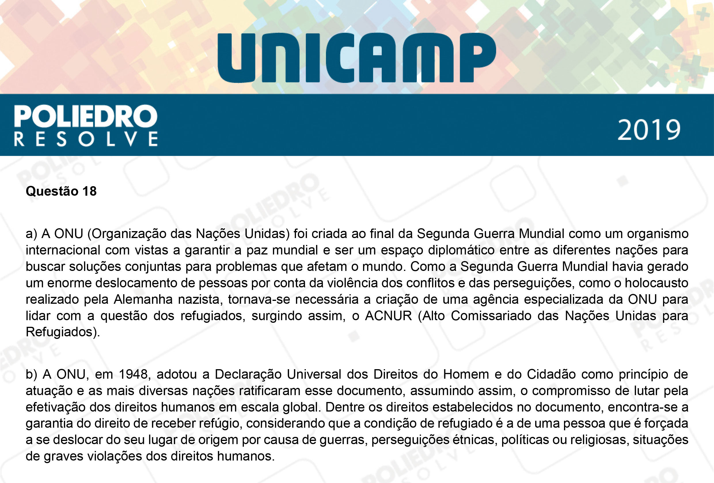 Dissertação 18 - 2ª Fase - 2º Dia - UNICAMP 2019