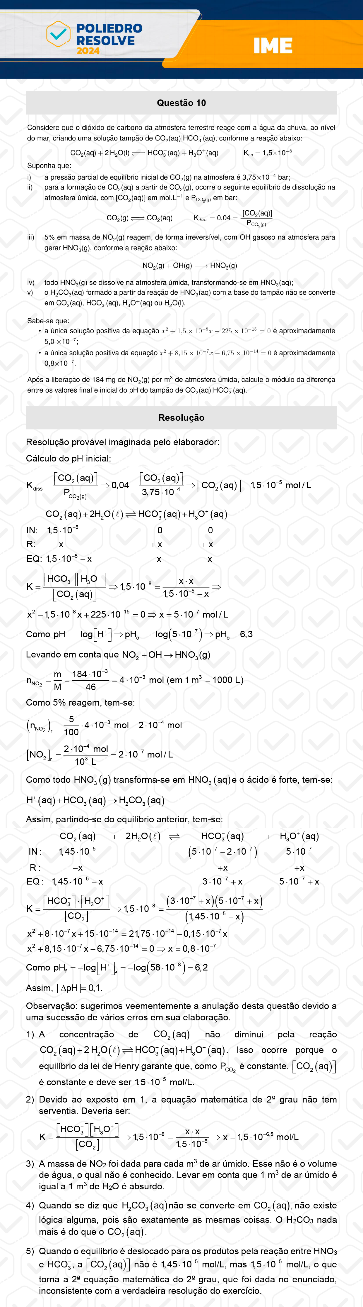 Dissertação 10 - 2ª Fase - 3º Dia - IME 2024