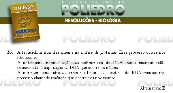 Questão 26 - Conhecimentos Gerais - UNIFESP 2008