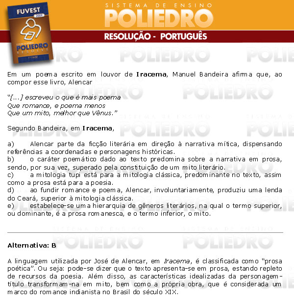 Questão 24 - 1ª Fase - FUVEST 2009