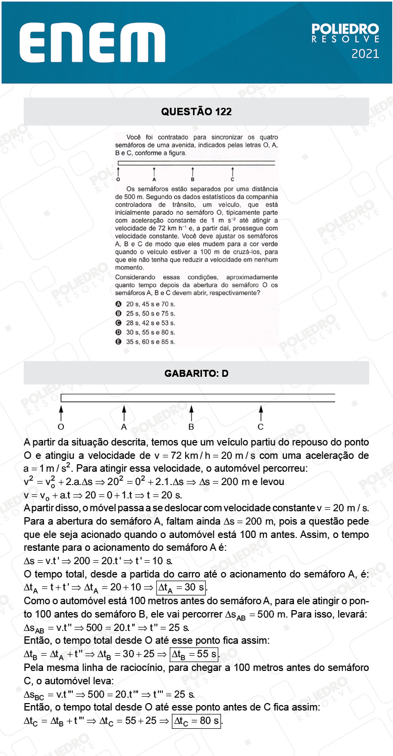 Questão 122 - 2º Dia - Prova Amarela - ENEM 2020