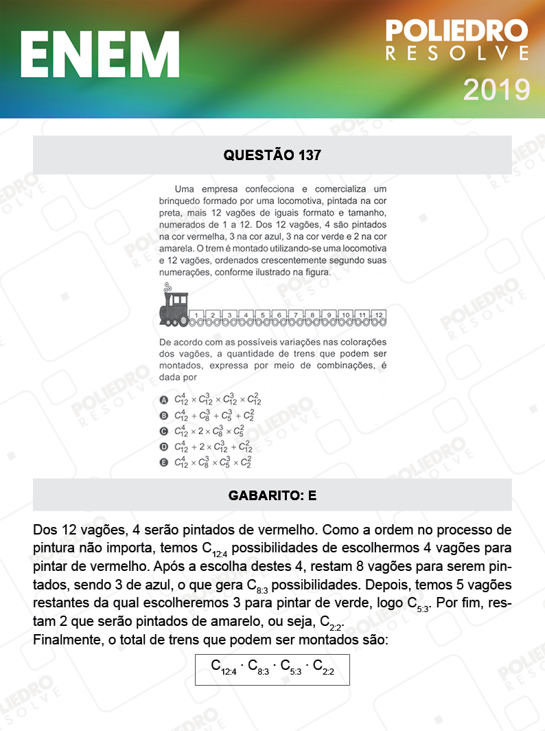 Questão 137 - 2º DIA - PROVA AMARELA - ENEM 2019