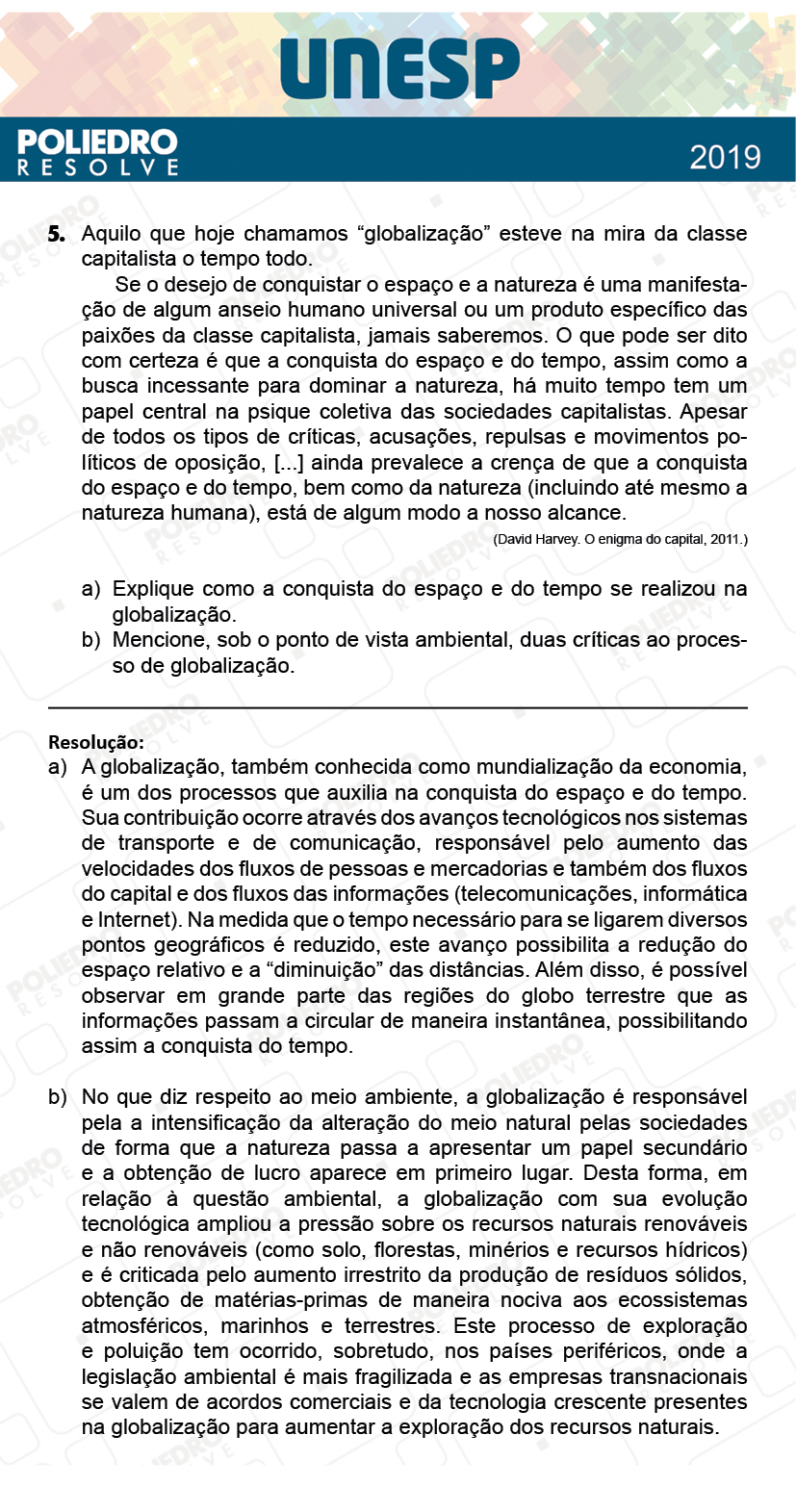 Dissertação 5 - 2ª Fase - 1º Dia - UNESP 2019