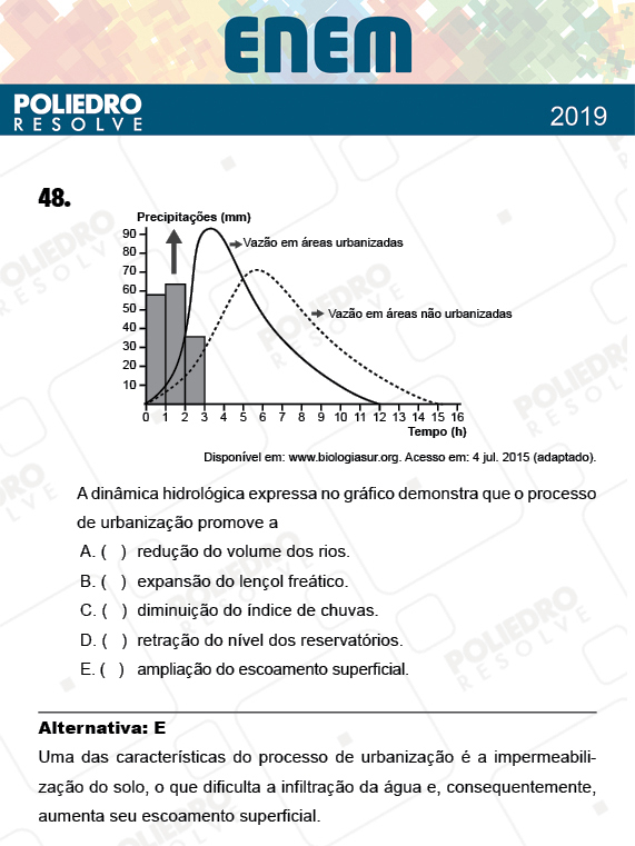 Questão 48 - 1º Dia - Prova AMARELA - ENEM 2018