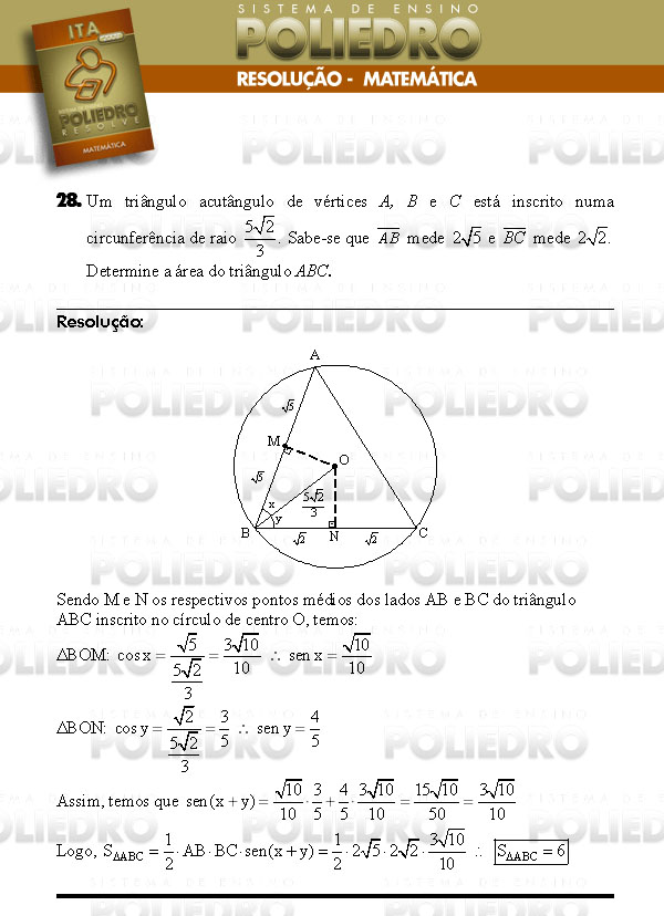 Dissertação 28 - Matemática - ITA 2008