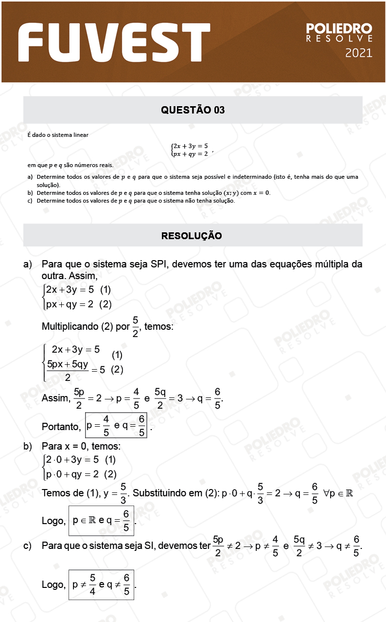 Dissertação 3 - 2ª Fase - 2º Dia - FUVEST 2021