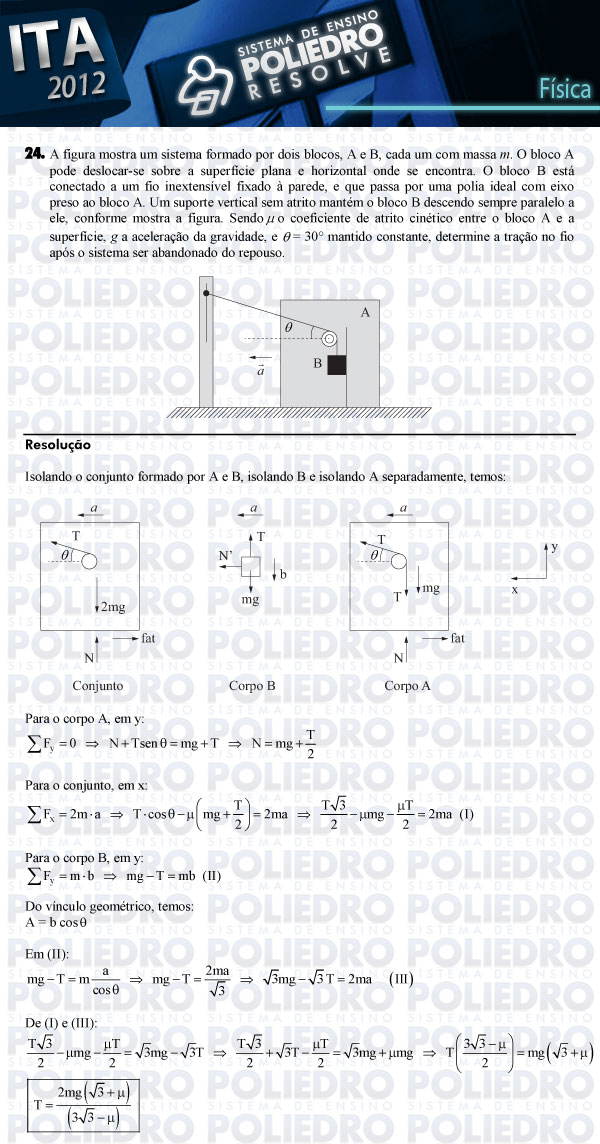 Dissertação 24 - Física - ITA 2012